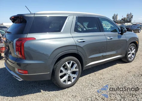 2021 Hyundai Palisade Sel from USA, damaged, VIN KM8R34HE2MU316323